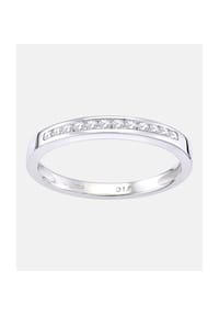 Diamant L'eternel - Eternity Ring, mit 0.15 ct Diamant, 375 Weißgold - white gold