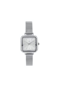TOM TAILOR WOMEN - Quarzuhr für Damen, Alloy/Edelstahl | Kristall - Silber