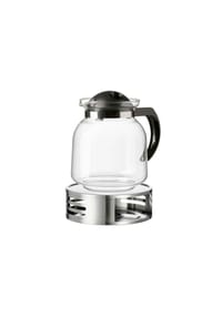 RitzenhoffAndBreker Teekanne mit Stövchen Ravenna 1,6 l 2er Set transparent - RAVENNA - transparent