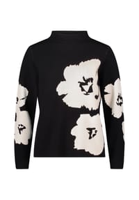 BETTY BARCLAY - Strickpullover, für Damen - 9911 BLACK/CREAM