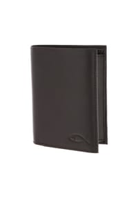oxmox® Leather - Leather Geldbörse RFID Schutz Leder 13 cm - braun-circle bloom