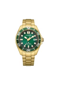 CITIZEN® PROMASTER MARINE - Herren Taucheruhr "BN0262-59W" - GRÜN