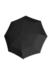 doppler® - Stockschirm, "Golf Blackstar", uni, für Damen und Herren - SCHWARZ