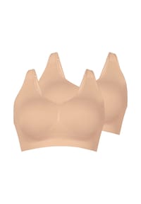 Anita - Bustier 2er Pack Lotta Prothesen BH - Creme / beige