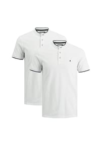 JACK & JONES - Poloshirt 2er Pack Paulos Mao - Bright cobalt