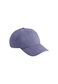 camel active - Cap aus reiner Baumwolle - Jadeblau