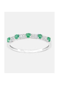 Diamant L'eternel - Eternity Ring, mit 0.05 ct Diamant, 375 Weißgold - white gold