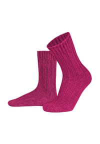 normani® - 2 Paar WollSocken aus Alpaka- und Schafwolle - Flieder