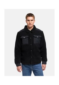 STONE HARBOUR® - Fellimitatjacke Taureek XX - Black