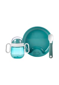 MEPAL Babygeschirr-Set, 3-teilig - MIO - DUNKELBLAU