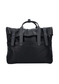HAROLD'S Mount Ivy - Aktentasche Leder 42 cm Laptopfach - schwarz