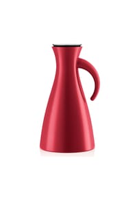 eva solo - Isolierkanne, Glas/Kunstoff/Edelstahl, Rot, 1 L - Grau