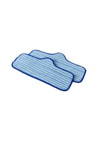 COFI - Ersatzpads 2er Pack Reinigung Wischpads Reinigungstücher Wiederverwend - Blau 32x14x1 cm