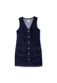 KITE - Damen Purewell Denim Kleid Bio-Baumwolle - blau