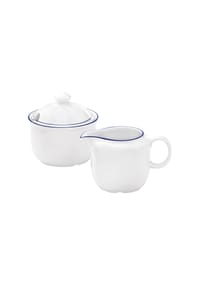 Seltmann Weiden Milch- & Zucker-Set Compact Blaurand weiß-blau - COMPACT - weiß-blau