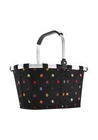 reisenthel® - Einkaufskorb "Carrybag", Aluminiumrahmen, weicher Griff - black/black