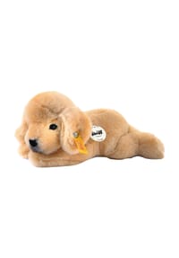 Steiff - Kuscheltier "Lumpi Golden Retriever Welpe", liegend, 22 cm - BEIGE