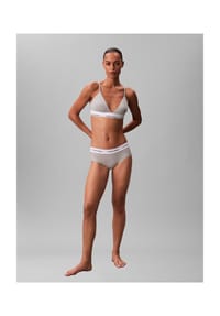 Calvin Klein - Icon Bralette, Logo-Gummibund, für Damen - 100 WHITE