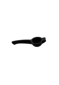 ALMINA® - Zitronenpresse aus Metall 22 cm, ergonomisch & robust - Schwarz - Schwarz 22 x 7 x 5 cm