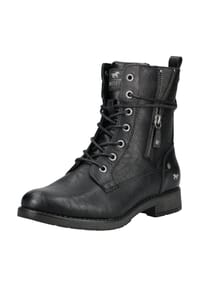 MUSTANG® - Lederimitat Stiefelette - Schwarz