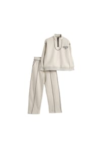 Solang - Freizeitanzug mit Kontrastnähten - Beige