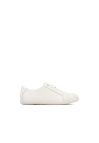 Kazar - Minimalistische Turnschuhe aus weißem Leder - Weiß