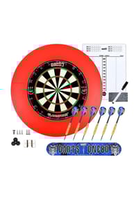COFI - Professional Perfection Dartscheibe Pfeilencheibe Sisal - Rot OneSize