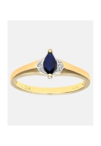 Diamant L'eternel - Ring, mit 0.01 ct Diamant, 375 Gelbgold - gold