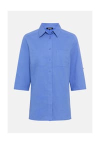olsen - 12002233_Blouse Wove, 40297 BAY BLUE, 36 - 20045 RASPBERRY