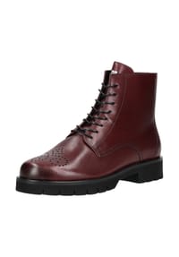hōgl - Leder Stiefelette - Nachtblau