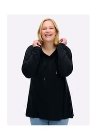 sheego - Sweatshirt - tiefblau