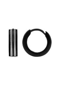 Adelia's - Adelia's Unisex Creolen aus poliertem Edelstahl Ø 9 mm - silber