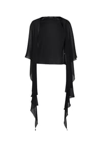 Vera Mont - Chiffonstola mit Volant - 4527 VINTAGE BLOS