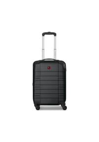 WENGER® Amplar Evo - Amplar Evo 4 Rollen Kabinentrolley S 53 cm mit Dehnfalte - black