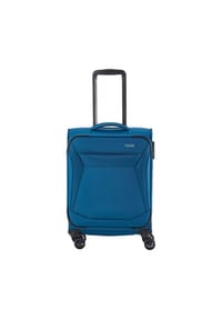 travelite CHIOS - 4-Doppelrollen-Trolley, Teleskopstange, Zahlenschloss - PETROL