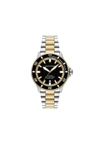 EMPORIO ARMANI SEA EXPLORER - Herren Taucher-Uhr "AR60089" - BICOLOR