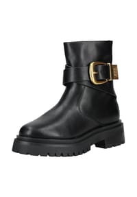 STEVE MADDEN - Leder Stiefelette - Schwarz/Gold