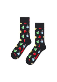 HAPPY SOCKS - Socken, X-Mas-Print - 9000 BLACK