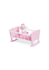 Pinolino® - Puppenwiege 'Jasmin', 4-tlg. - 