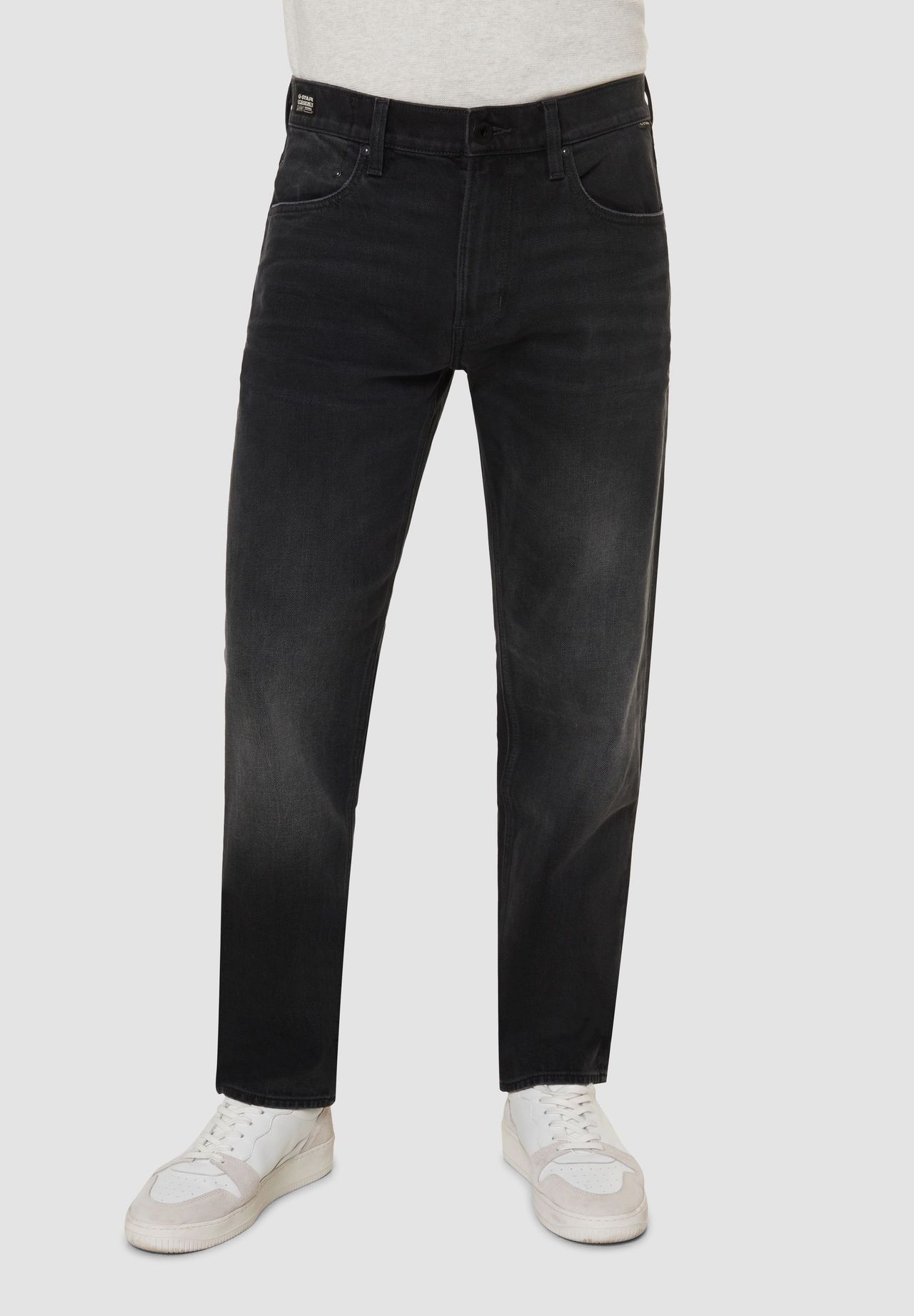 G-STAR Raw Jeans "Mosa", Straight-Fit, 5-Pocket-Style, FüR Herren, Grau, 34/34