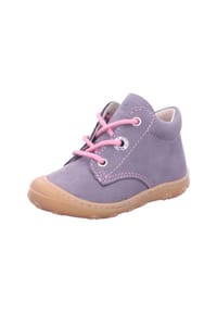 PEPINO® - Leder Halbschuhe CORY - Grau/Rosa