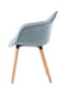 Kayoom Stuhl Winston 310 2er-Set blau – eiche , modern Bild 9