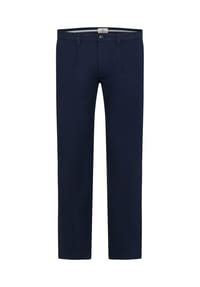 redpoint - Regular Fit Baumwolle-Leinen Chino mit Stretch JASPER - beige