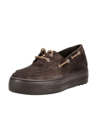 paul green - Veloursleder Slipper - Mocca