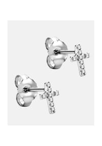 Diamant L'eternel - Ohrringe, mit 0.04 ct Diamant, 375 Weißgold - white gold