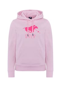 POLO SYLT - Hoodie mit Glitter-Motiv - Brunnera Blue