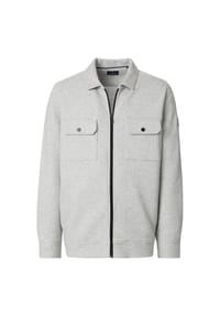 CASAMODA - Herren Overshirt uni - Grau