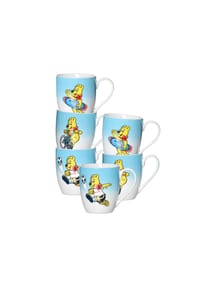 Ritzenhoff & Breker Becher Sport Haribo 500 ml 6er Set bunt - HARIBO - bunt