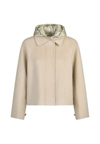 BLONDE NO.8 - Wolljacke BEREN mit abnehmbarer Kapuze - KITT