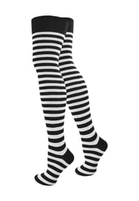 normani® - Overknees schmale Ringel - Bunt